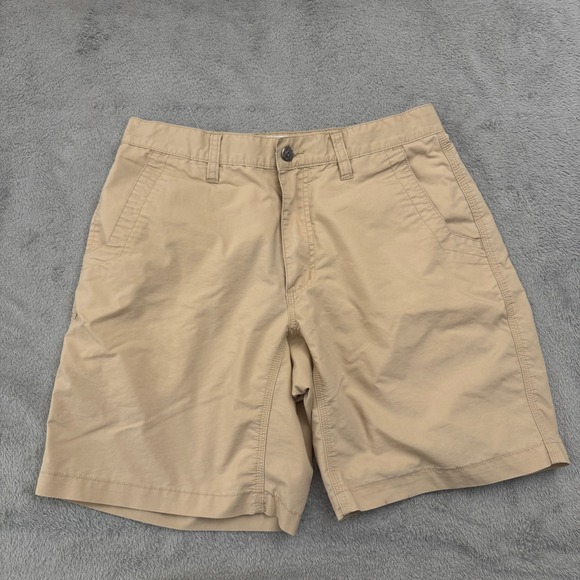 Mountain Khakis Shorts‎ Men's Size 30x8 Organic Cotton Beige Color - Picture 1 of 11